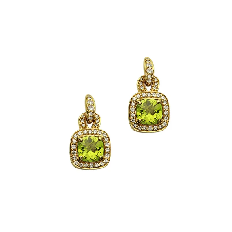 Peridot and Yellow Gold