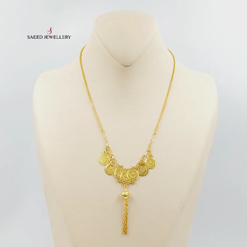 Ladies geometric pendant necklaces -Rashadi Balls Necklace