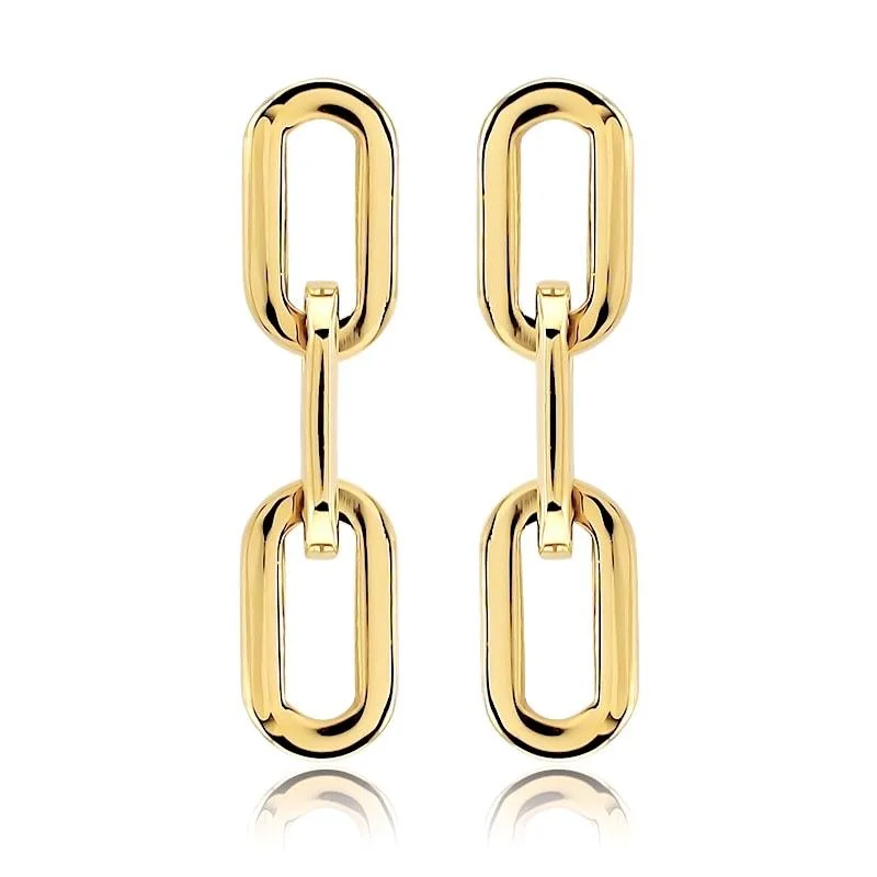 Bold statement chandelier earrings for women -Jenna Link Earrings