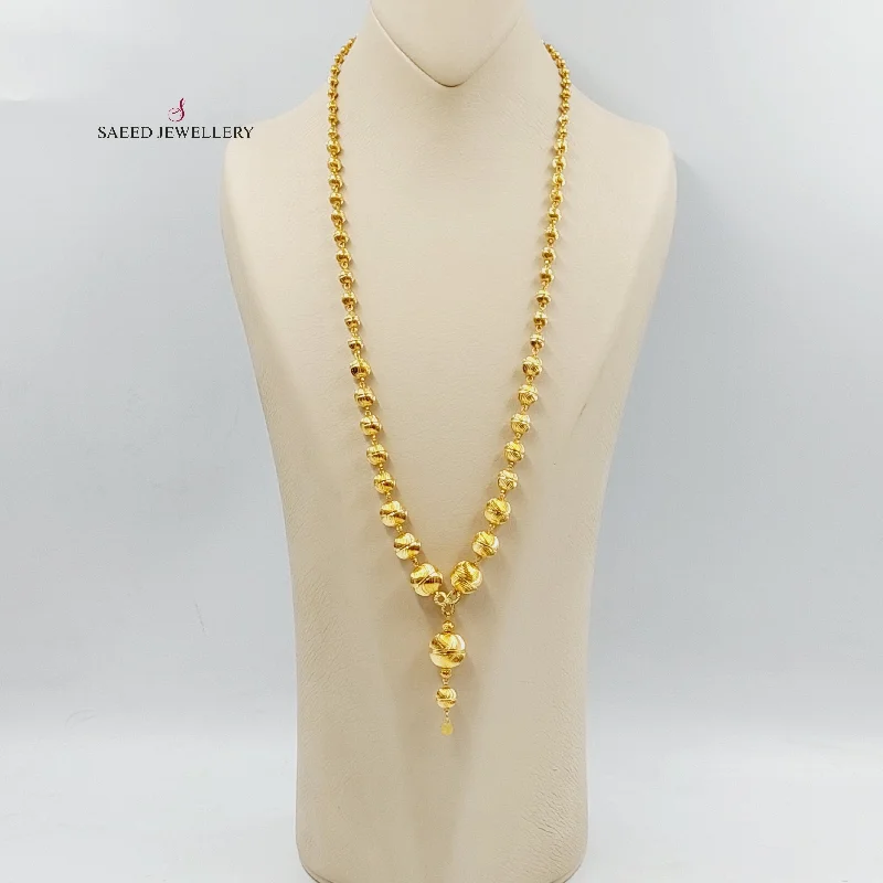 Ladies onyx necklaces -Balls Necklace