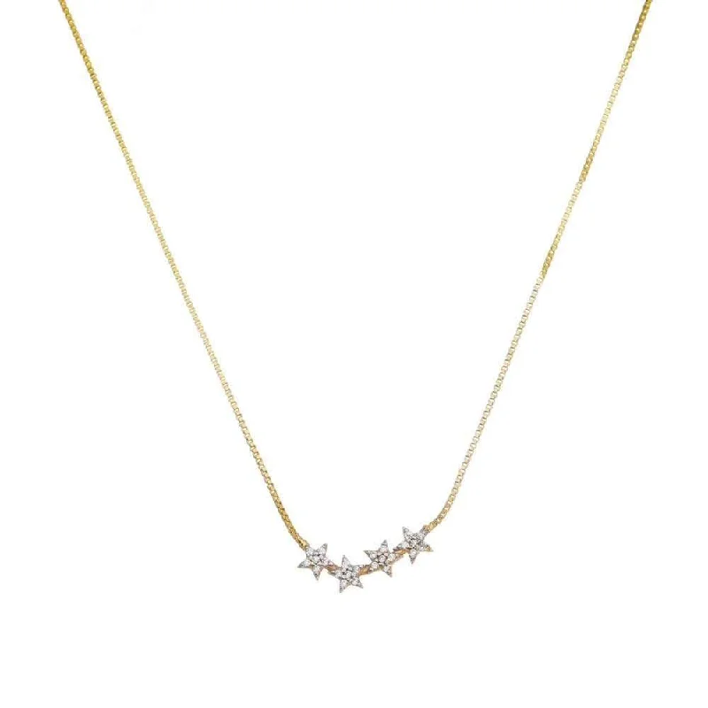 Crystal drop necklaces for ladies -Stars Above Necklace