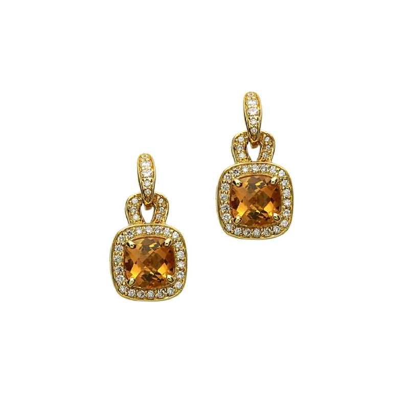 Citrine and Yellow Gold