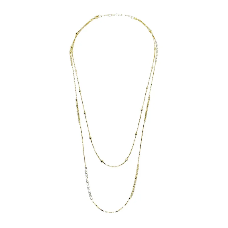 Minimalist chain necklaces for ladies -Lavinia Layered Necklace