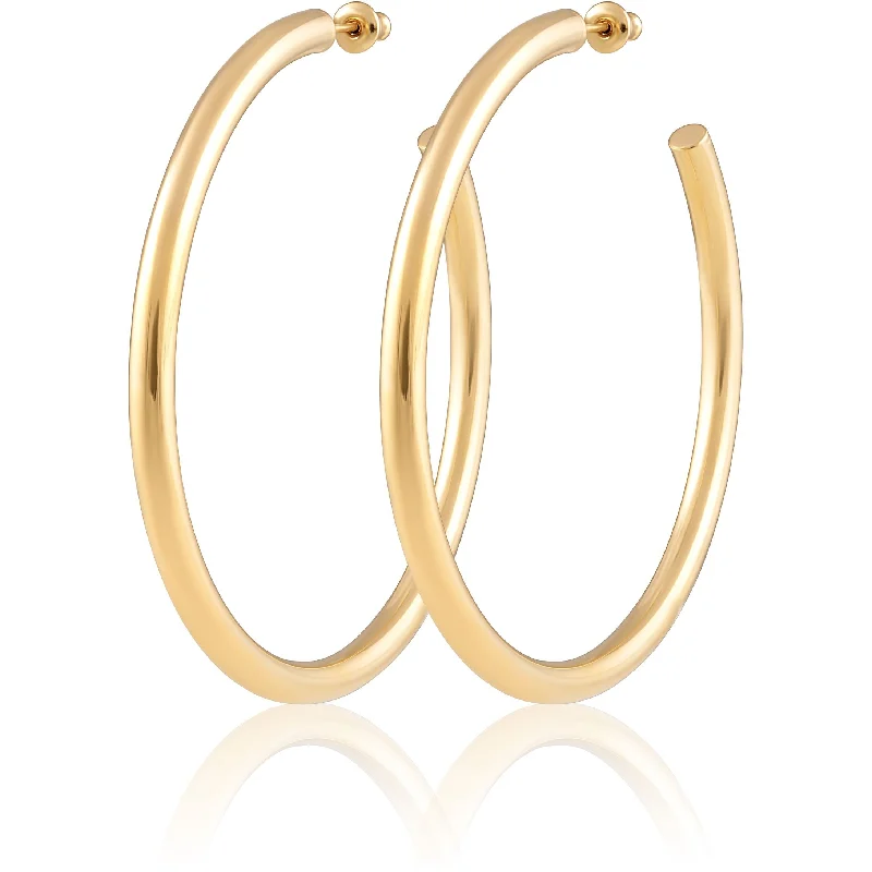 Modern diamond chandelier earrings for ladies -Clara Hoop