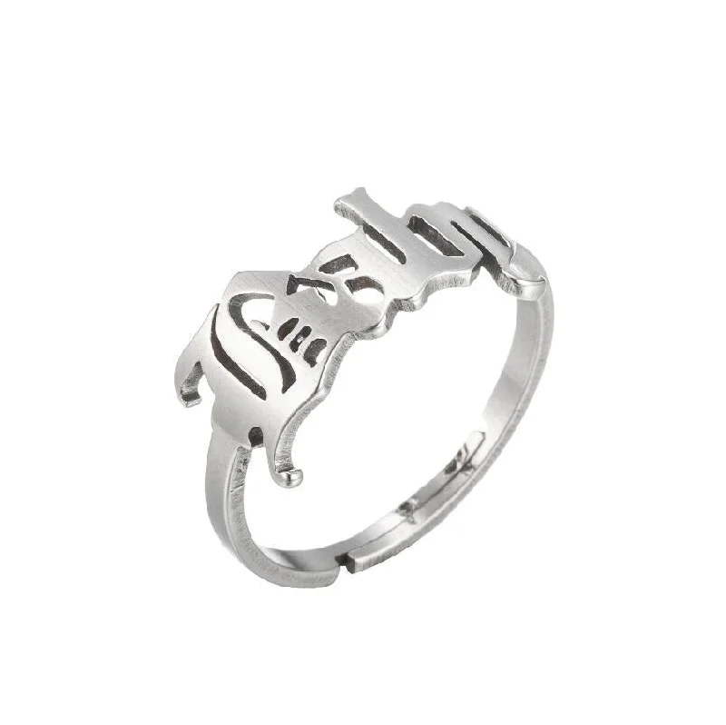 Baby Ring Steel Color