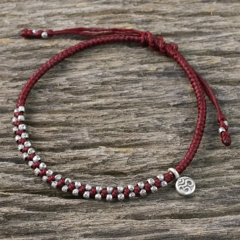 Ladies unique star charm bracelets -Bohemian Life in Crimson Bracelet