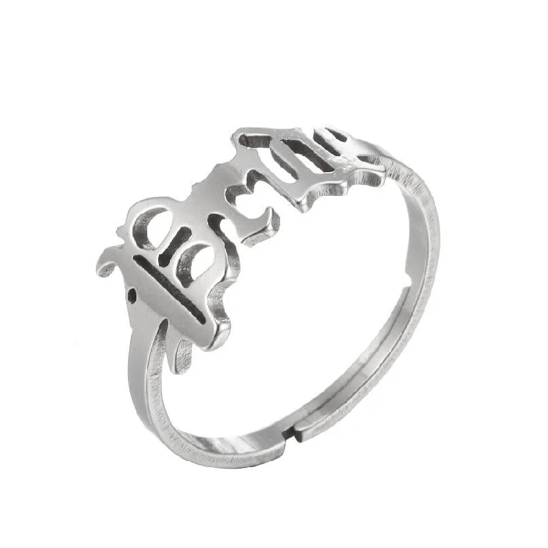 Prince Ring Steel Color