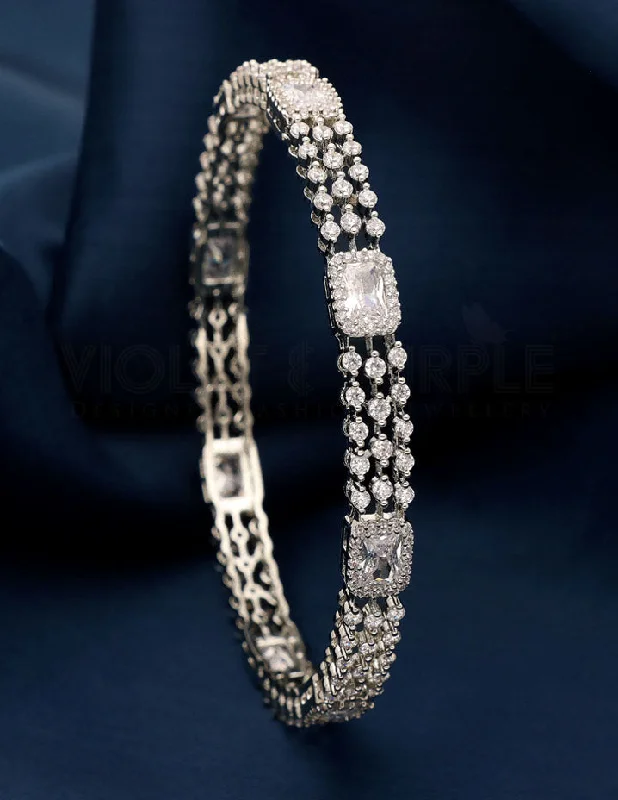 Ladies elegant citrine bracelets -Zircon Designer Bangles zbgl10886