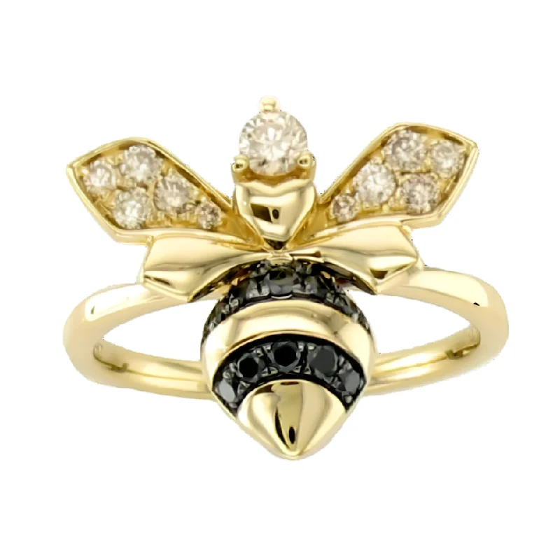 Ladies infinity ring -Le Vian Diamond Bee Ring