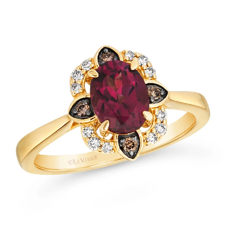 Ladies boho ring -Le Vian Raspberry Rhodolite® Ring